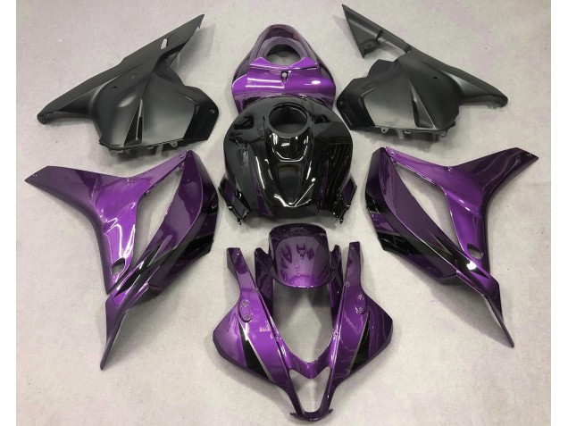 2009-2012 Dunkelviolett Mit Schwarz CBR600RR Verkleidung