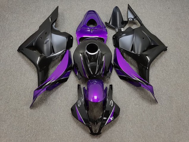 2009-2012 Glanz Lila & Schwarz CBR600RR Verkleidung 2009-2012 Glanz Lila & Schwarz CBR600RR Verkleidung