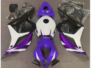 2009-2012 Glanz Lila Weiß & Violett CBR600RR Verkleidung