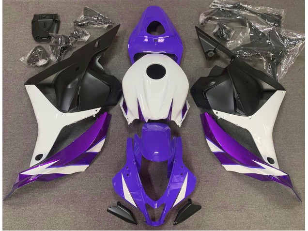 2009-2012 Glanz Lila Weiß & Violett CBR600RR Verkleidung