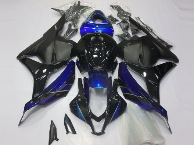 2009-2012 Glänzend Blau & Schwarz CBR600RR Verkleidung 2009-2012 Glänzend Blau & Schwarz CBR600RR Verkleidung