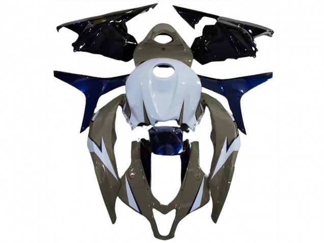 2009-2012 Glänzend Braun & Blau CBR600RR Verkleidung