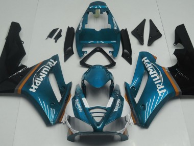 2009-2012 Glänzend Hellblau Daytona 675 Verkleidung