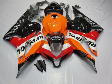 2009-2012 Klassischer Repsol Stil CBR600RR Verkleidung