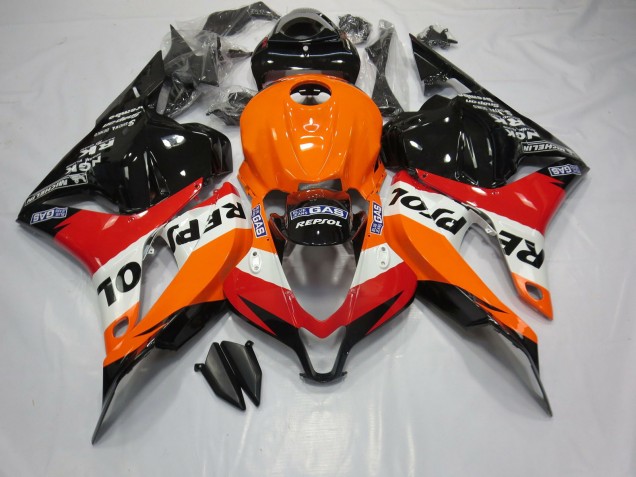 2009-2012 Klassischer Repsol Stil CBR600RR Verkleidung 2009-2012 Klassischer Repsol Stil CBR600RR Verkleidung