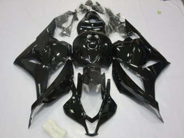 2009-2012 Schwarz Glänzend OEM Stil CBR600RR Verkleidung