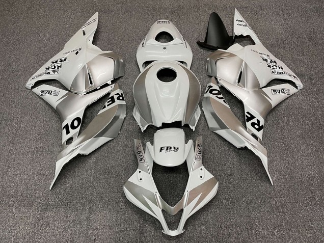 2009-2012 Silber Repsol CBR600RR Verkleidung 2009-2012 Silber Repsol CBR600RR Verkleidung