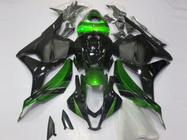 2009-2012 Spezial Grün Mattiertes Schwarz CBR600RR Verkleidung