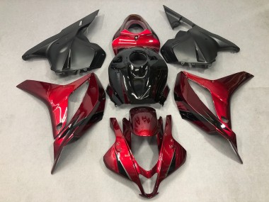 2009-2012 Tiefrot Mit Schwarz CBR600RR Verkleidung