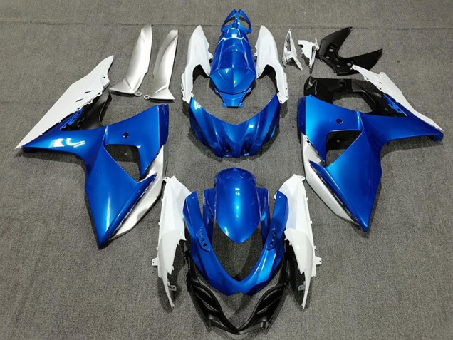 2009-2016 Blauweiß & Silber GSXR 1000 Verkleidung