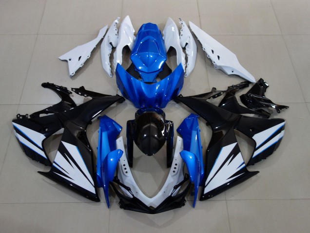2009-2016 Glänzend Weiß & Schwarz Mit Rot Mattblau GSXR 1000 Verkleidung