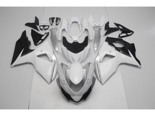 2009-2016 Glänzend Weiß & Silber GSXR 1000 Verkleidung