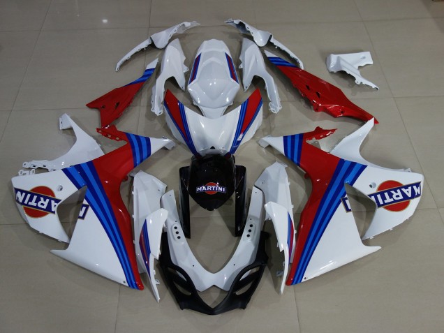 2009-2016 Martini Custom GSXR 1000 Verkleidung 2009-2016 Martini Custom GSXR 1000 Verkleidung