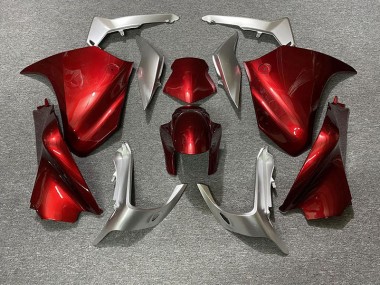 2010-2013 Rot & Silber VFR1200 Verkleidung