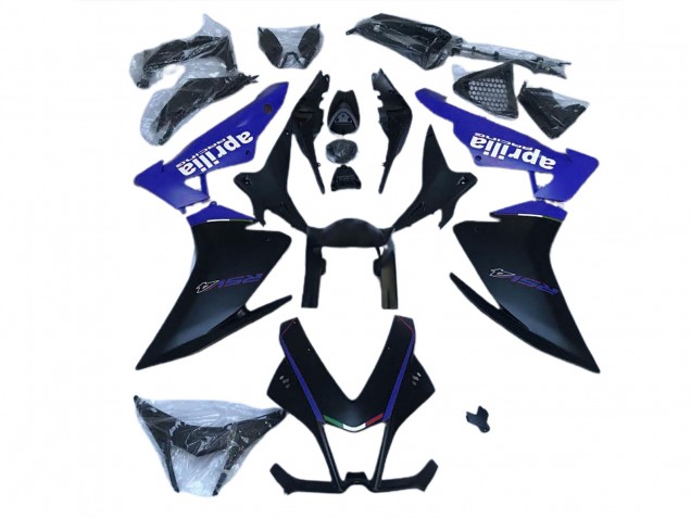 2010-2015 Matt Schwarz & Blau RSV4 1000 Verkleidung 2010-2015 Matt Schwarz & Blau RSV4 1000 Verkleidung