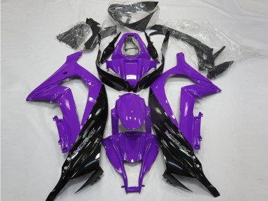 2011-2015 Glanz Lila & Schwarz ZX10R Verkleidung