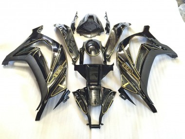 2011-2015 Goldene Zierleiste ZX10R Verkleidung