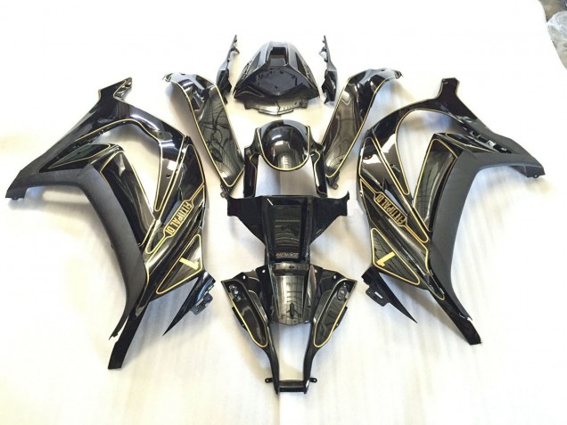 2011-2015 Goldene Zierleiste ZX10R Verkleidung 2011-2015 Goldene Zierleiste ZX10R Verkleidung