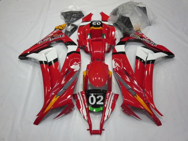 2011-2015 Rot 02 ZX10R Verkleidung 2011-2015 Rot 02 ZX10R Verkleidung
