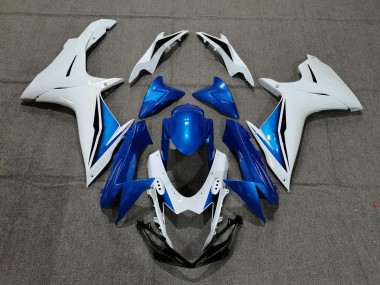 2011-2024 Blau & Weiß GSXR 600-750 Verkleidung
