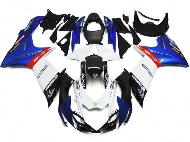 2011-2024 Custom Logos Mit Blau & Rot GSXR 600-750 Verkleidung