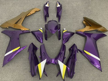 2011-2024 Glanz Lila & Gold GSXR 600-750 Verkleidung