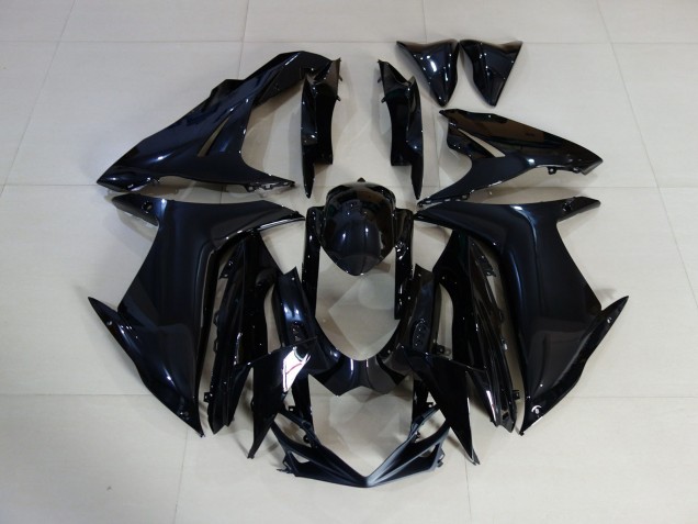 2011-2024 Schlichte Schwarz Glänzend GSXR 600-750 Verkleidung 2011-2024 Schlichte Schwarz Glänzend GSXR 600-750 Verkleidung