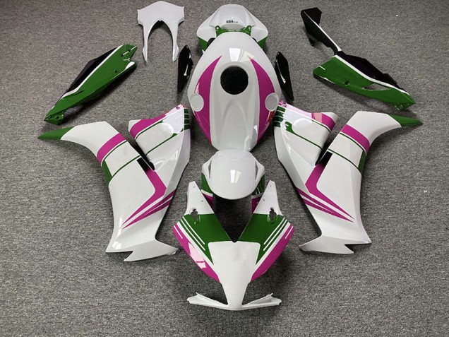 2012-2016 Glanzrosa & Grün CBR1000RR Verkleidung 2012-2016 Glanzrosa & Grün CBR1000RR Verkleidung