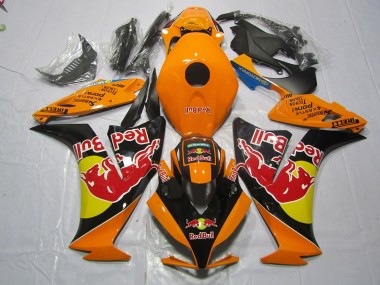 2012-2016 Orangerot Bull CBR1000RR Verkleidung