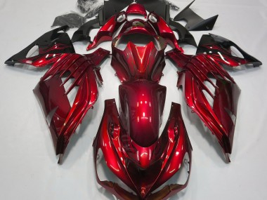 2012-2021 Feuerrot Glänzend ZX14R Verkleidung