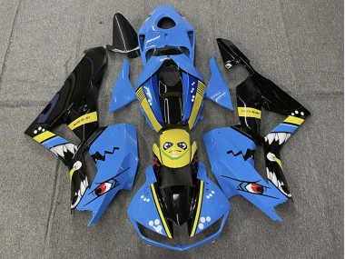2013-2023 Blauer Hai CBR600RR Verkleidung