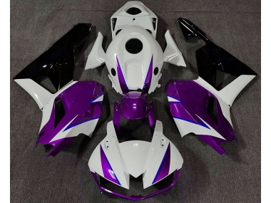 2013-2023 Glanz Lila Weiß & Blau CBR600RR Verkleidung