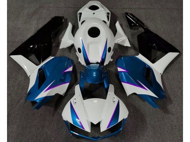 2013-2023 Glänzend Blau Weiß & Lila CBR600RR Verkleidung
