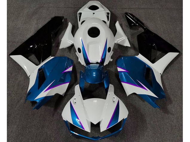 2013-2023 Glänzend Blau Weiß & Lila CBR600RR Verkleidung