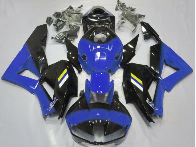 2013-2023 Glänzend Blau & Schwarz Design CBR600RR Verkleidung