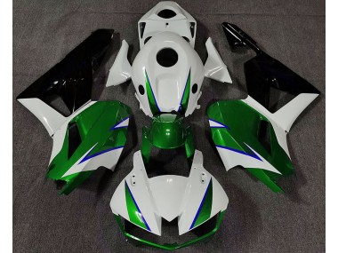 2013-2023 Glänzend Grün Weiß & Blau CBR600RR Verkleidung