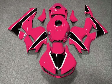 2013-2023 Glänzend Hellrosa & Schwarz CBR600RR Verkleidung
