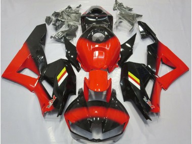 2013-2023 Rot Glänzend & Schwarz CBR600RR Verkleidung