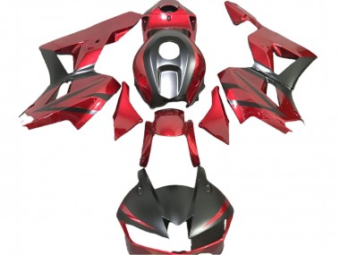 2013-2023 Tiefrot & Matt Schwarz CBR600RR Verkleidung