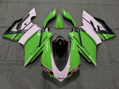 2015-2017 Grün OEM-Stil Ducati 959 1299 Verkleidung