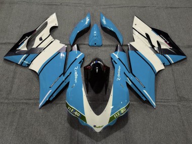 2015-2017 Hellblau OEM Stil Ducati 959 1299 Verkleidung