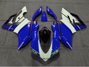 2015-2017 Tiefes Blau OEM Stil Ducati 959 1299 Verkleidung