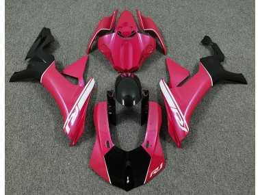 2015-2019 Hot Pink & Schwarz R1 Verkleidung