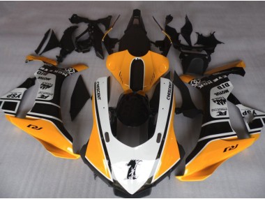2015-2019 Orange & Weiß R1 Verkleidung