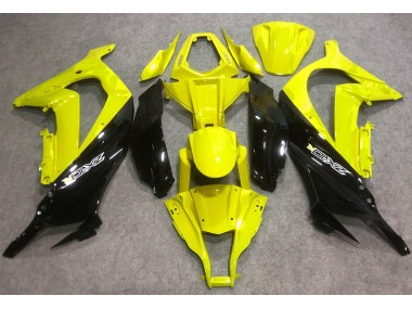 2016-2019 Glänzendes Gelb & Schwarz ZX10R Verkleidung