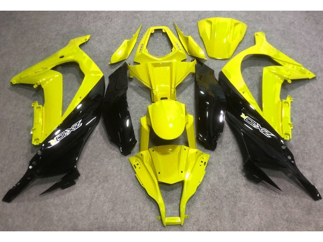 2016-2019 Glänzendes Gelb & Schwarz ZX10R Verkleidung 2016-2019 Glänzendes Gelb & Schwarz ZX10R Verkleidung
