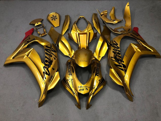 2016-2019 Gold ZX10R Verkleidung 2016-2019 Gold ZX10R Verkleidung