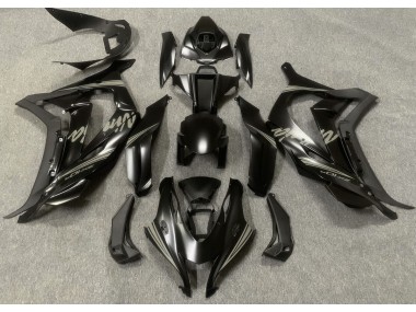 2016-2019 Satinschwarz & Grau ZX10R Verkleidung