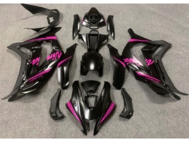 2016-2019 Satinschwarz & Rosa ZX10R Verkleidung