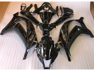 2016-2019 Schwarz & Gold ZX10R Verkleidung
